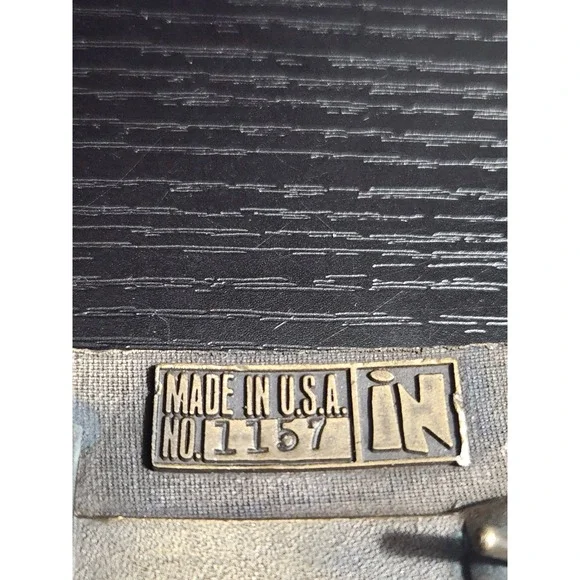 Vintage InStyle 1978 Brass Eagle Belt Buckle Made in USA No 1157 - Picture 5 of 7